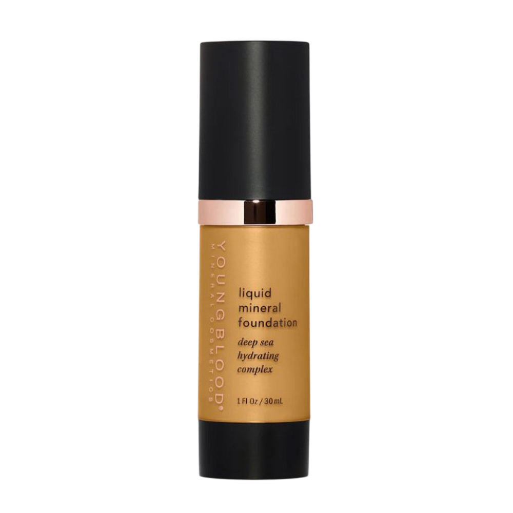 YOUNGBLOOD Liquid Mineral Foundation Tahitian Sun 30ml - Тональна основа YOUNGBLOOD Liquid Mineral Foundation Tahitian Sun 30ml - Тональна основа